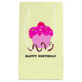 Birthday Cupcakes Klein Cadeauzakje (Voorkant)