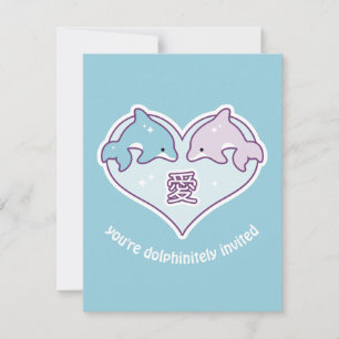 Birthday Cute Dolphin-feestdagen Kaart