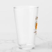 Birthday Dad Best Ever Monogram Beer Pint Glas (Rechts)