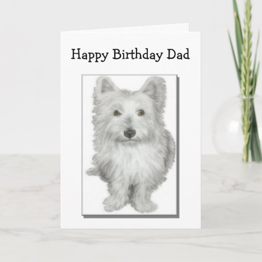 Birthday Dad Card Kaart (Voorkant)