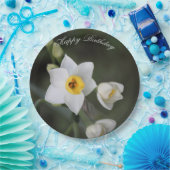 Birthday Daffodil Paper Bord (Feest)
