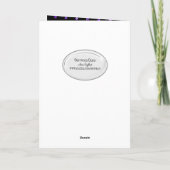 Birthday Daisy Bouquet in papiertas Kaart (Achterkant)