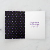 Birthday Daisy Bouquet in papiertas Kaart (Binnen)