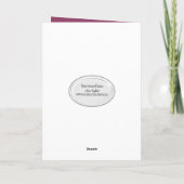 Birthday Daisy Bouquet op Brick Kaart (Achterkant)