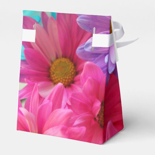 Birthday Daisy Favor Box Bedankdoosjes (Achterkant)