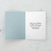 Birthday Daisy Field Kaart (Binnen)