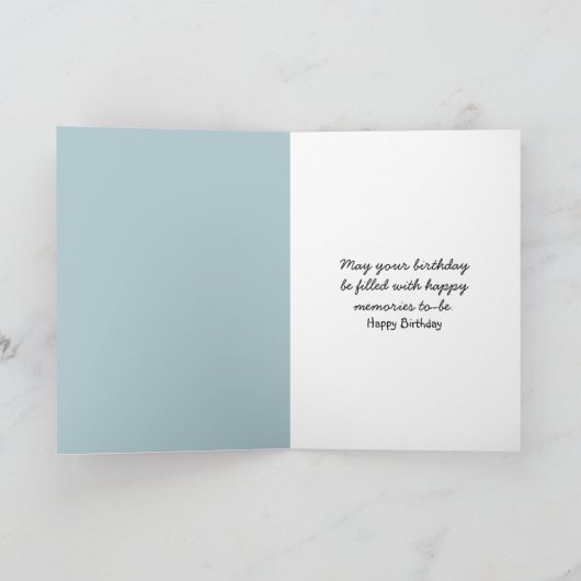 Birthday Daisy Field Kaart (Binnen)