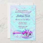 Birthday Dance Party Kaart (Achterkant)