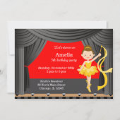 Birthday Dancer Kaart (Voorkant)