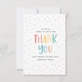 Birthday dank je cadeautje (Voorkant)