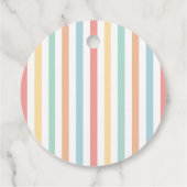 Birthday dank je cadeautje bedankjes labels (Achterkant)