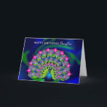 Birthday Daughter Beauful Colorful Peacock Kaart<br><div class="desc">Bekijk veel andere producten met dezelfde en/of vergelijkbare afbeeldingen die in MIJN COLLECTIES te vinden zijn en scrol dan naar Loving Peacocks</div>