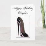 Birthday Daughter Card Kaart<br><div class="desc">Customiseerbaar</div>