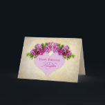 BIRTHDAY - DAUGHTER - Elegance with Lilacs & Heart Kaart<br><div class="desc">Geef je DAUGHTER de schuld van deze aardse,  maar elegante groet op haar verjaardag,  die haar dag zeker zal verhelderen.  Mooie Lilacs uit de tuin!</div>