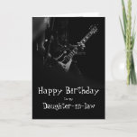 Birthday Daughter-in-law Fun You Rock Music Kaart<br><div class="desc">Birthday Greeting Daughter-in-law for Musician with Fun You Rock</div>