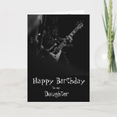 Birthday Daughter Musician Fun You Rock Music Kaart (Voorkant)