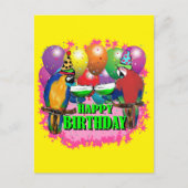 BIRTHDAY-DELEN BRIEFKAART (Voorkant)