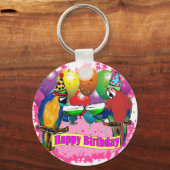 BIRTHDAY-DELEN SLEUTELHANGER (Voorkant)