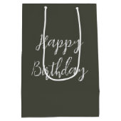 Birthday Demogorgon Creatures By a Campfire Medium Cadeauzakje (Achterkant)