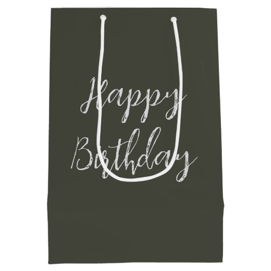 Birthday Demogorgon Creatures By a Campfire Medium Cadeauzakje (Achterkant)