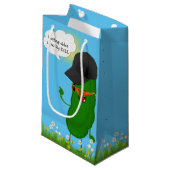 Birthday Dill Pickle met bril Klein Cadeauzakje (Voorkant Gekanteld)