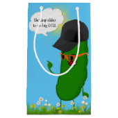 Birthday Dill Pickle met bril Klein Cadeauzakje (Voorkant)