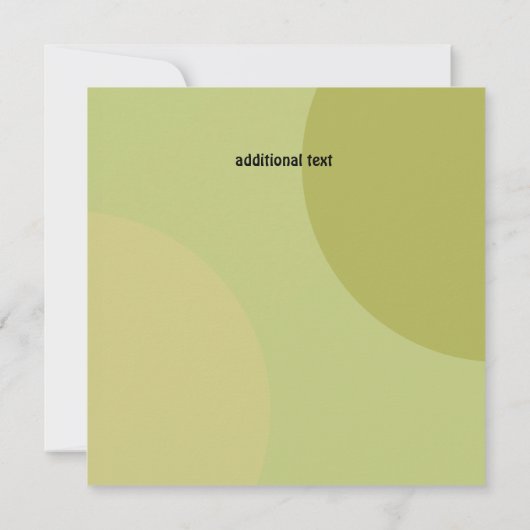 Birthday Dinner Party Invitation Sjabloon Kaart (Achterkant)