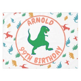 Birthday Dinosaur T Rex Kinder Jurassic Animals Tafelkleed