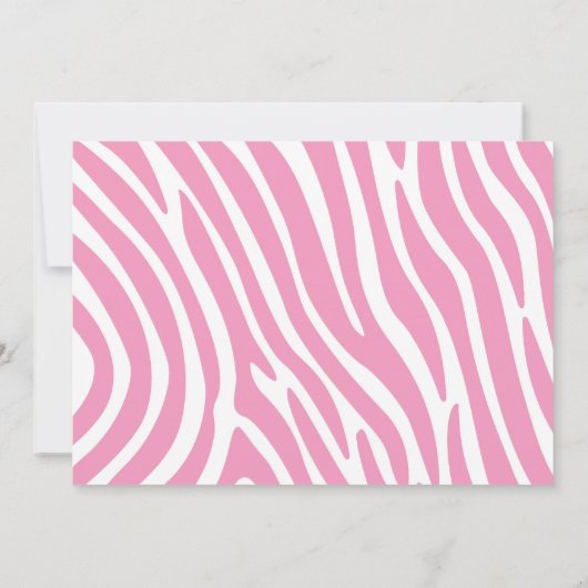 Birthday Diva Uitnodiging (Achterkant)