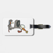 Birthday Dog Bagagelabel (Achterkant horizontaal)