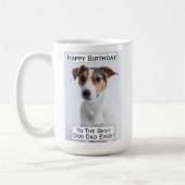 Birthday Dog Dad Best Ever Pet Photo Koffiemok (Links)