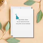 Birthday Dog Pilot Aviator Sunglasses Plane Funny Kaart