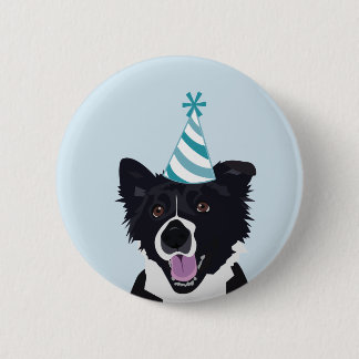 Birthday Dog Pin Ronde Button 5,7 Cm