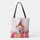 Birthday Dog Tote Bag (Achterkant)