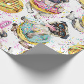 Birthday Dogs Cadeaupapier (Hoek)