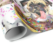 Birthday Dogs Cadeaupapier (Rol Hoek)