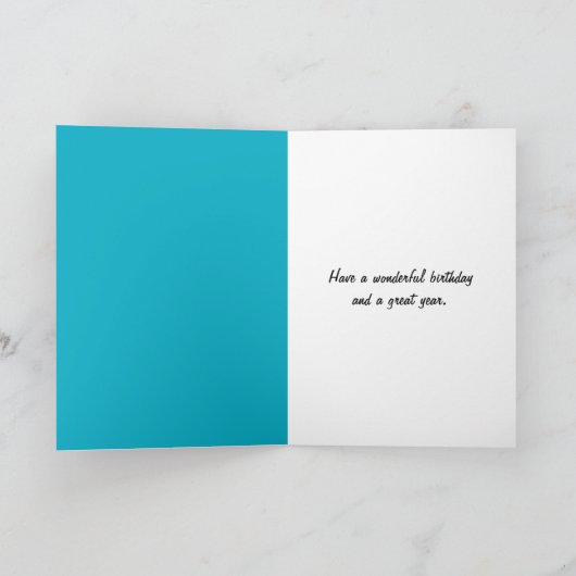 Birthday-dolfijnen op planeet kaart (Binnen)