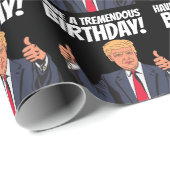 BIRTHDAY DONALD TRUMP WRAPPING PAPIER (Rol Hoek)