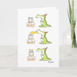 BIRTHDAY DRAGON door Boynton Kaart