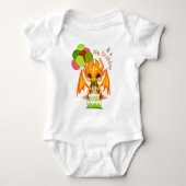 Birthday dragon romper (Voorkant)
