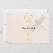 Birthday Dragonflies Kaart (Achterkant)