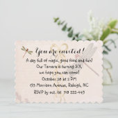 Birthday Dragonflies Kaart (Staand voorkant)