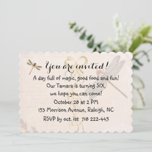 Birthday Dragonflies Kaart