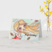 Birthday Dreams - Birthday Kaart (Gele Bloem)