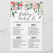 Birthday DRINK IF editable Birthday Party game (Voorkant)