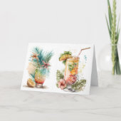 Birthday Drink Kaart (Voorkant)