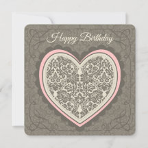 Birthday Elegant  Morris Style C0711