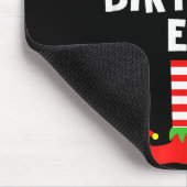 Birthday Elf Matching Group Family Holiday Christm Muismat (Hoek)