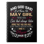 Birthday | En God zei dat er een Meisje moet zijn Notitieboek (Voorkant)