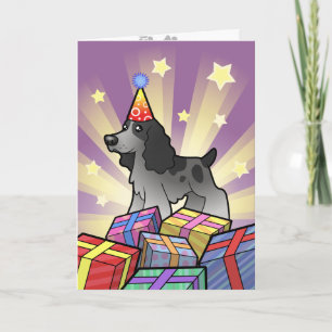 Birthday English Cocker Spaniel Kaart